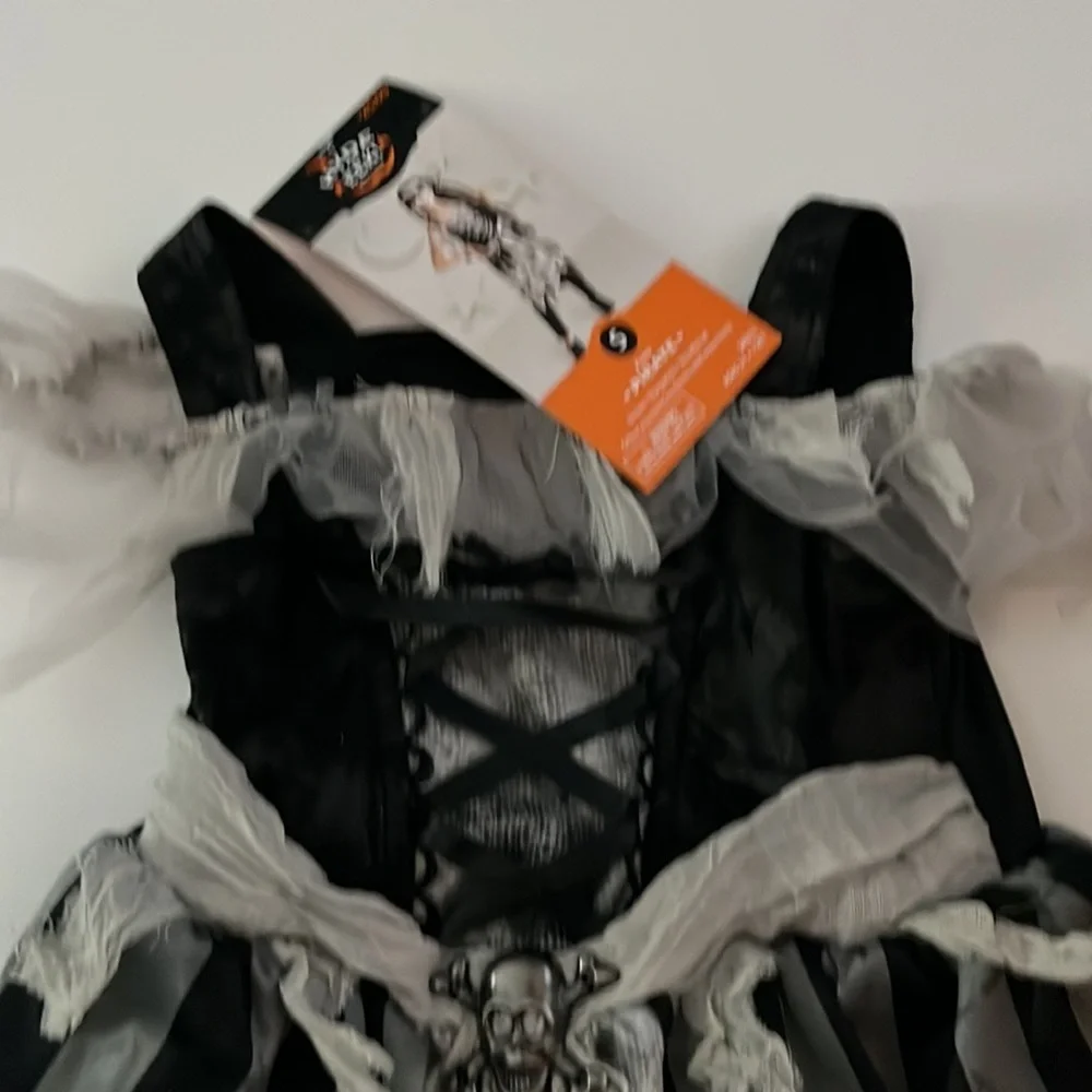 Girls Hyde & Eek PIRATE Halloween Costume Dress Size Small 4-7 New with Tag‎
